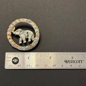 Vintage Elephant Brooch